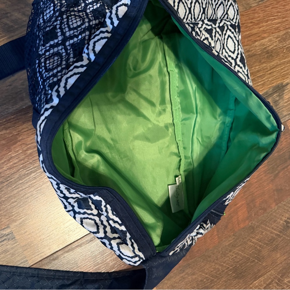 Thirty-One Sling Back Bag in Navy Perfect Pendant Pattern Backpack
Crossbody - Picture 5 of 6